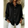 JPNTKY Women's  Long Sleeve Fashion Casual Blouses & Shirts