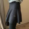 2025 Autumn/Winter Women's Cozy Knit Short Skirt - Chic, Versatile, and Soft