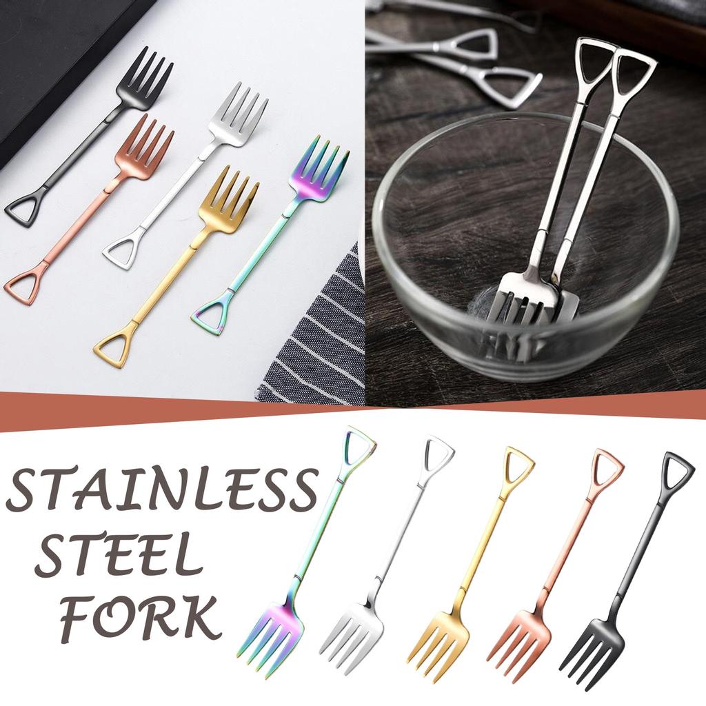 Premium Stainless Steel Shovel Fork Easy to Clean Fine High Quality Elegance