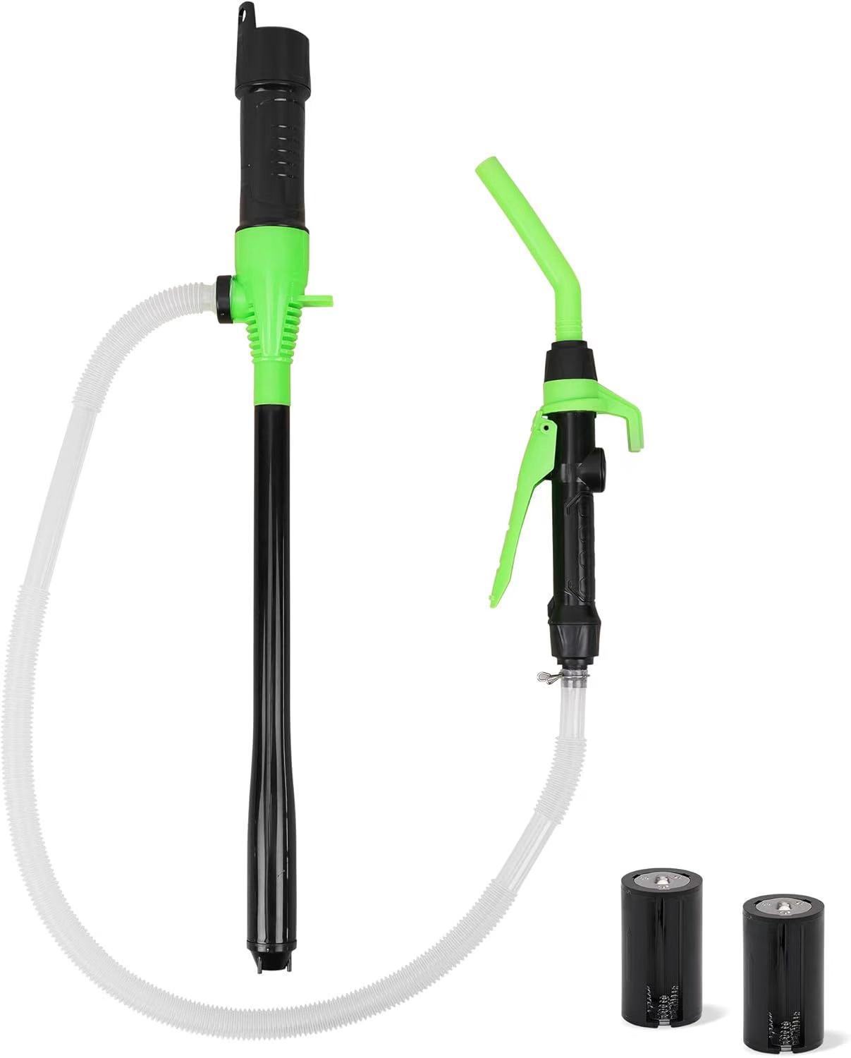 

Handheld Electric Oil Pump Battery Operated Car Gas Oil Pump Vacuum Pumps Fuel Pump Car зелёный