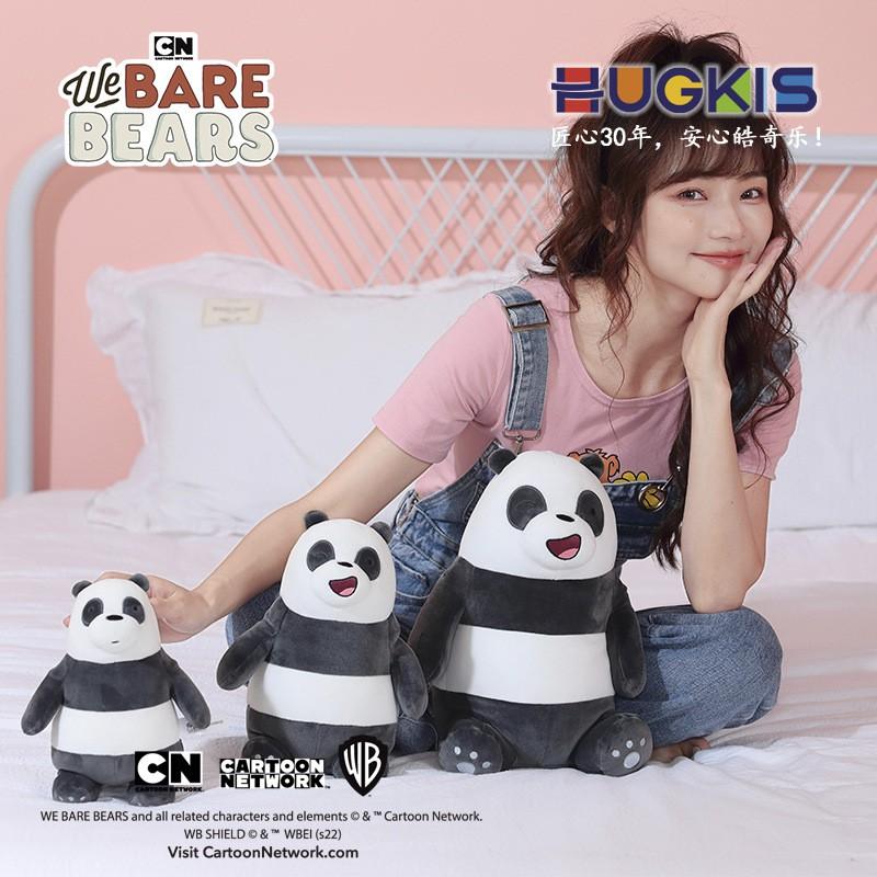 Official We Bare Bears Plush Toy Bear Stuffed Animal Soft Pillow Doll Kids Adults Birthday Gift Decor