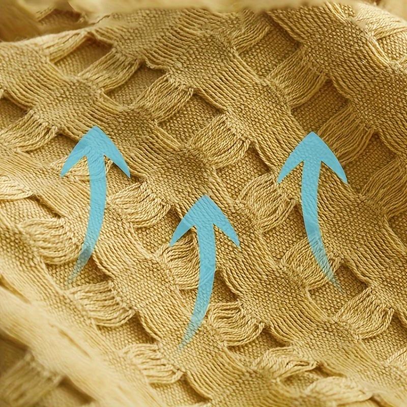 Mehrlagige Mull-Decke, Bettlaken im Waffelstil, Mittagspausendecke, Klimaanlagendecke, Sommerkühlsteppdecke, Multifunktionale Decke