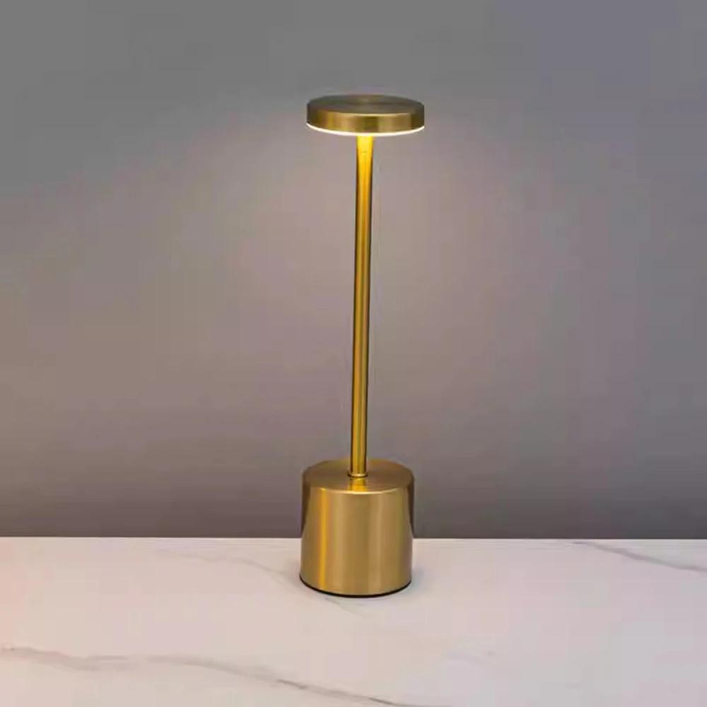 Adjustable Bedside Creative Ambient Light Bar Room Decor Light LED Cordless Touch Table Lamps Rechargeable Desk Lamp