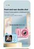 S6 Kids' Instant Print HD Camera - Cartoon Polaroid-Style Digital Toy
