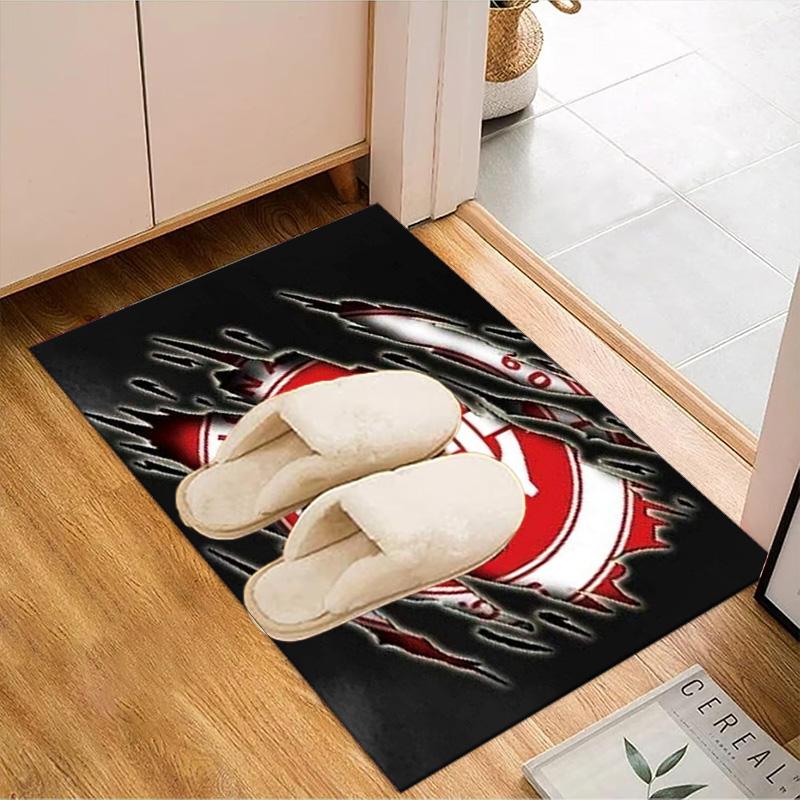 Inter Club Emblem Printed Office Carpet Chair Cushion Entryway Rug, Rugs for Living Room, Bedroom Christmas gifts