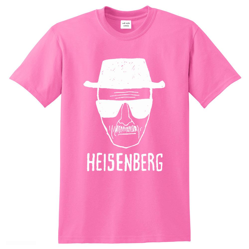 Cool Men Tshirt Breaking Bad Clothes Top Quality 100 Cotton Loose Heisenberg Printed T Shirt Casual Mens Tshirt