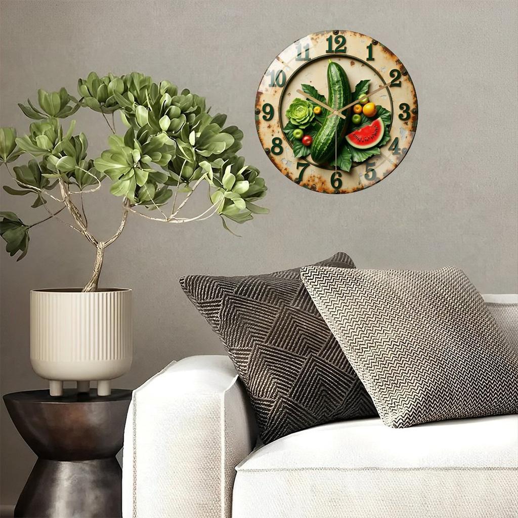 30x30cm Round Wall Clock Shipped In Strong, Retail-Ready Packaging for