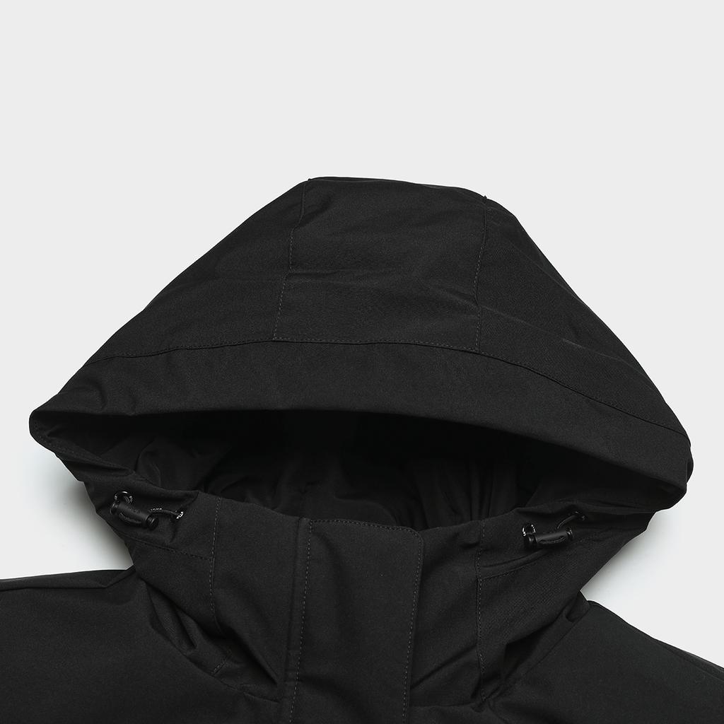 New FILA Puffer Jacket Women's Jet Black F11W518904F-BK