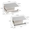 Wall Mount Toilet Paper Holder Stainless Steel Toilet Paper Rack Cell Phone Holder  Bathroom Use