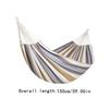 Portable Two-Person Outdoor Camping Polyester Cotton Hammock Thickened Striped Kids Camping Sleeping Swing With Organizer Bag