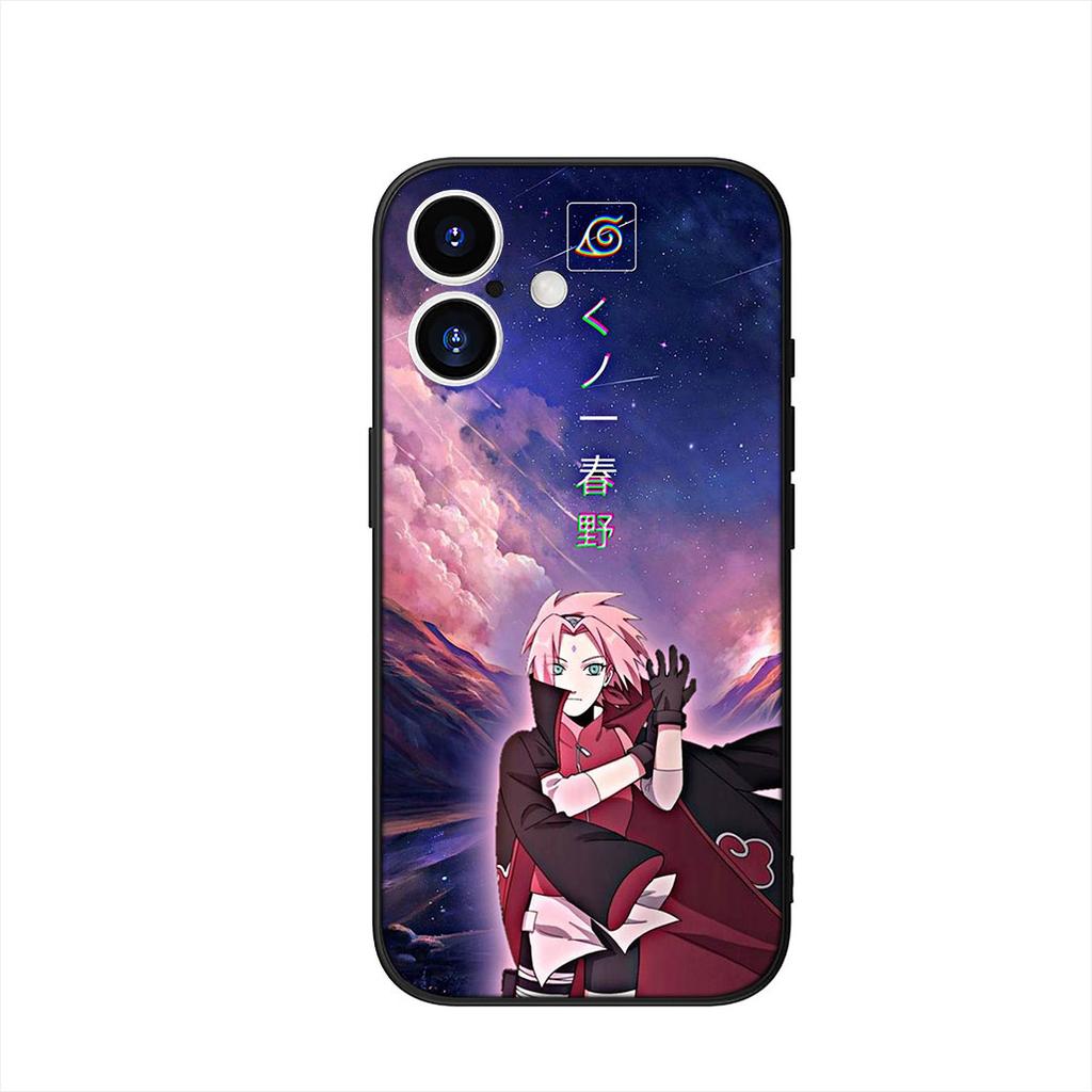 Haruno Sakura Narutos Kakashi Sasuke Cover Phone Case for Apple iPhone 17 16 15 11 Pro XS Max XR 6 7 8 Plus + SE 2020 5 16E