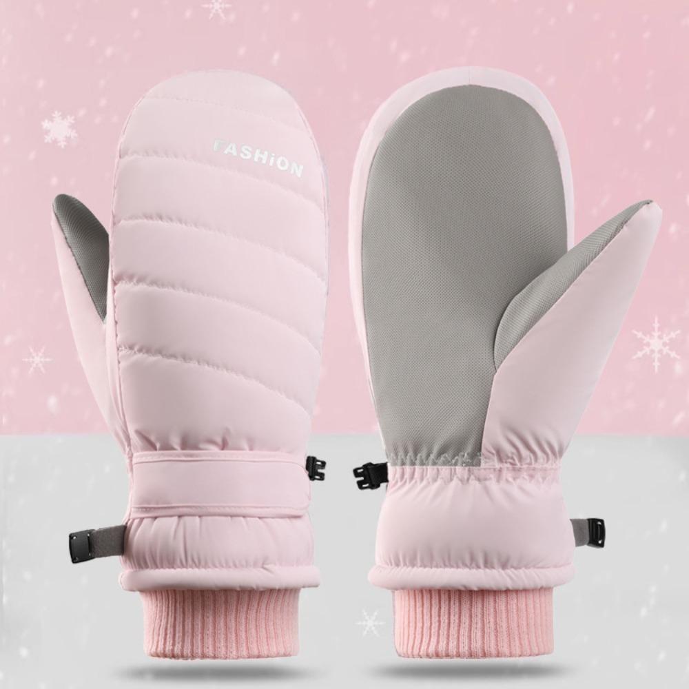 Teplé zimní rukavice s plnými prsty Lyžařské rukavice 2024 Větruodolné Rukavice odolné proti chladu Venkovní sporty