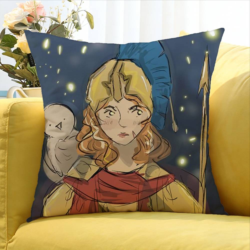 For Athena E-Epic The Musical   Various Sizes Square Pillow Case For Car Home Bedchamber Decor