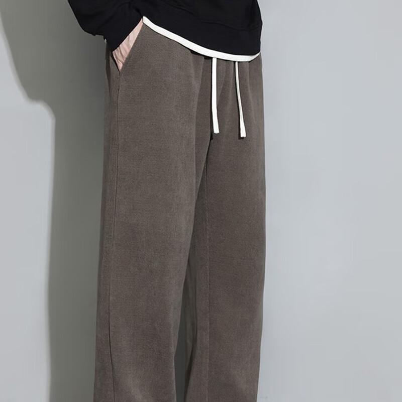 Playboy Men's Loose Straight Leg Casual Sweatpants