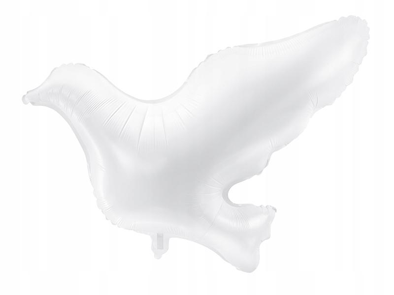 Dove Foil Balloon, White, 77X66Cm, 1Pc