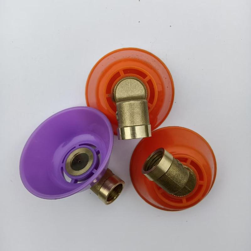 2Pcs Agricultural Atomization Adjustable Garden Copper Cyclone Nozzle Universal High Pressure Pesticide Sprayer Nozzle one size
