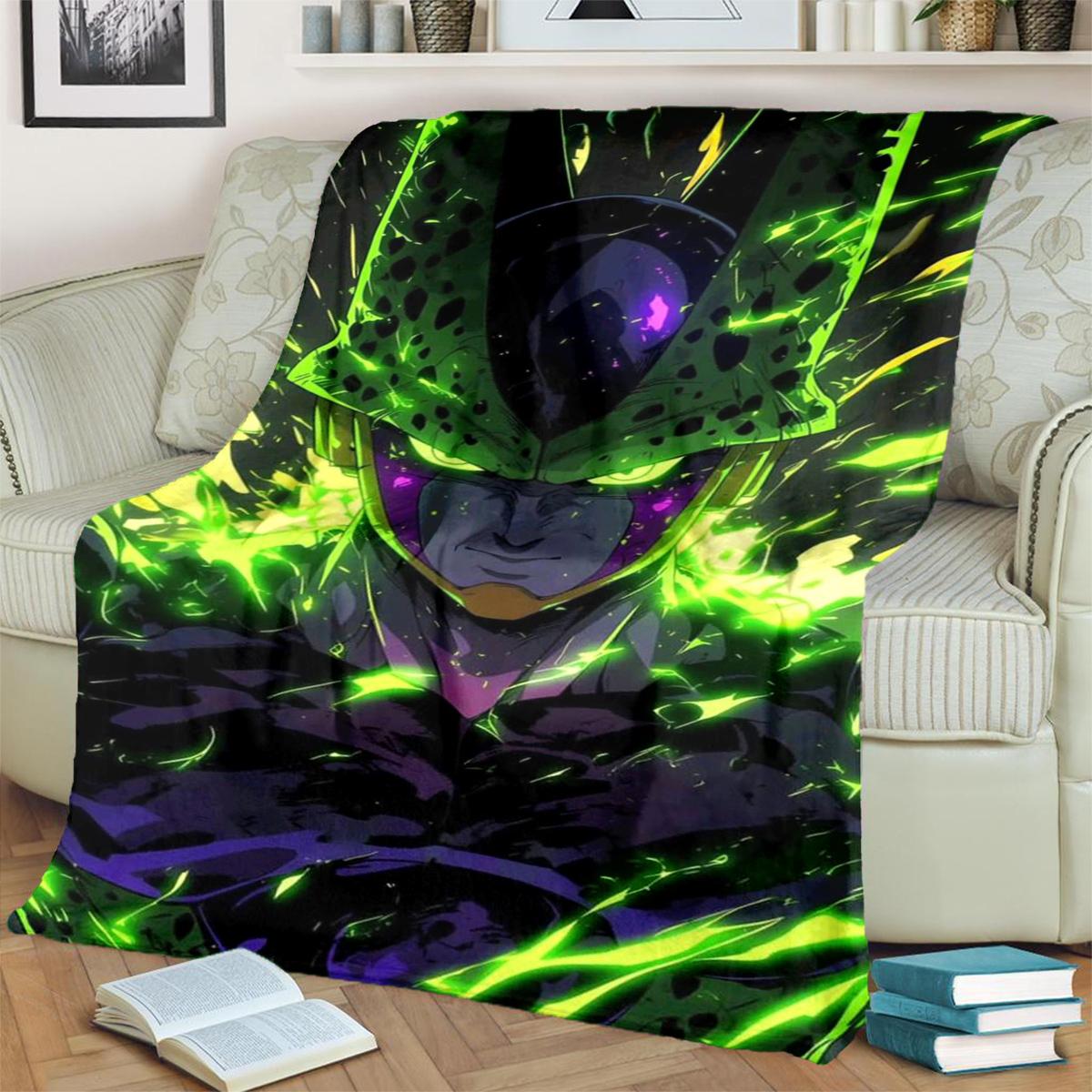

Warm Dragon Ball! Flannel Throw Blanket for Bedrooms, Sofas, Beds, Chairs, Picnics, Travel 75x90cm