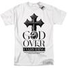 Gott über alles Glaube Gebet Gesegnet Christlich Katholisch Grafik T-Shirt
