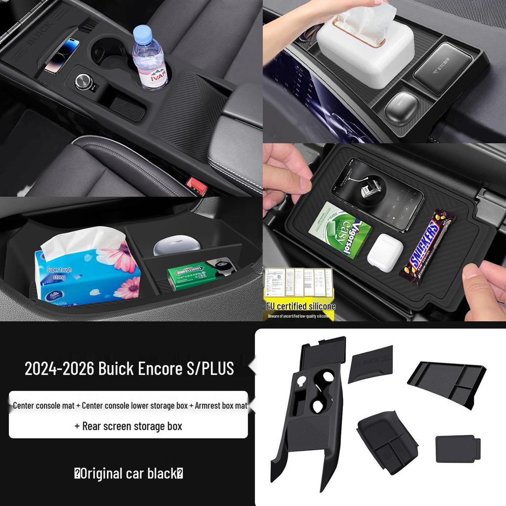 Buick Envision Plus Center Console Silicone Pad (2024-2026) - Protective Car Interior Accessory