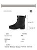 Stylish Waterproof Mid-Calf Women's Rain Boots with Drawstring - Anti-Slip Outdoor & Beach Wear