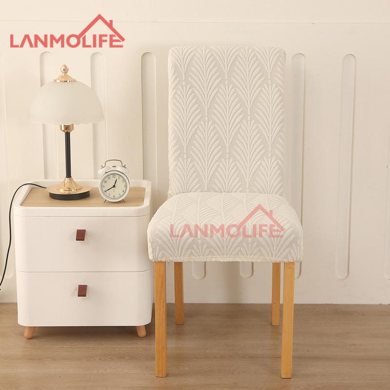 

Dining Room Chair Covers Jacquard Stretch Kitchen Chair Cover Detachable Washable Dining 1 PCS