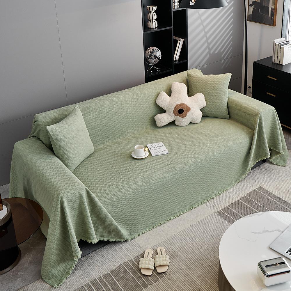 

Цельное водонепроницаемое полотенце для дивана, универсальный чехол для дивана, универсальный чехол на четыре сезона, нескользящий, не царапающий чехол для дивана 180*130CM