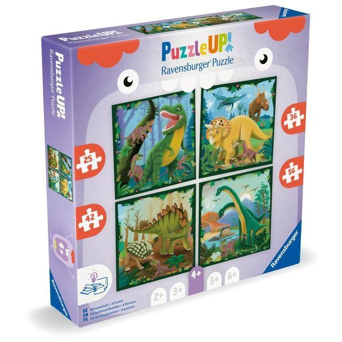 Puzzle Enfant, Puzzle UP!, Les dinosaures, dès 4 ans, 12004003, Ravensburger