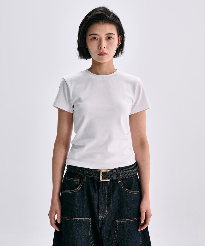 TAKEASY [Special Feature] 2-Pack (Women'S) Ribbed Mini Tee - 7 Colors
