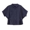 Extended Sizes 5xl Summer Short-sleeved Loose Shirt Ladies's Casual Loose Mother Waist Top