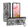 For Honor 400 Pro 5G (Global) Phone Case WANLONFENG PC TPU Back Cover Kickstand with Tempered Glass