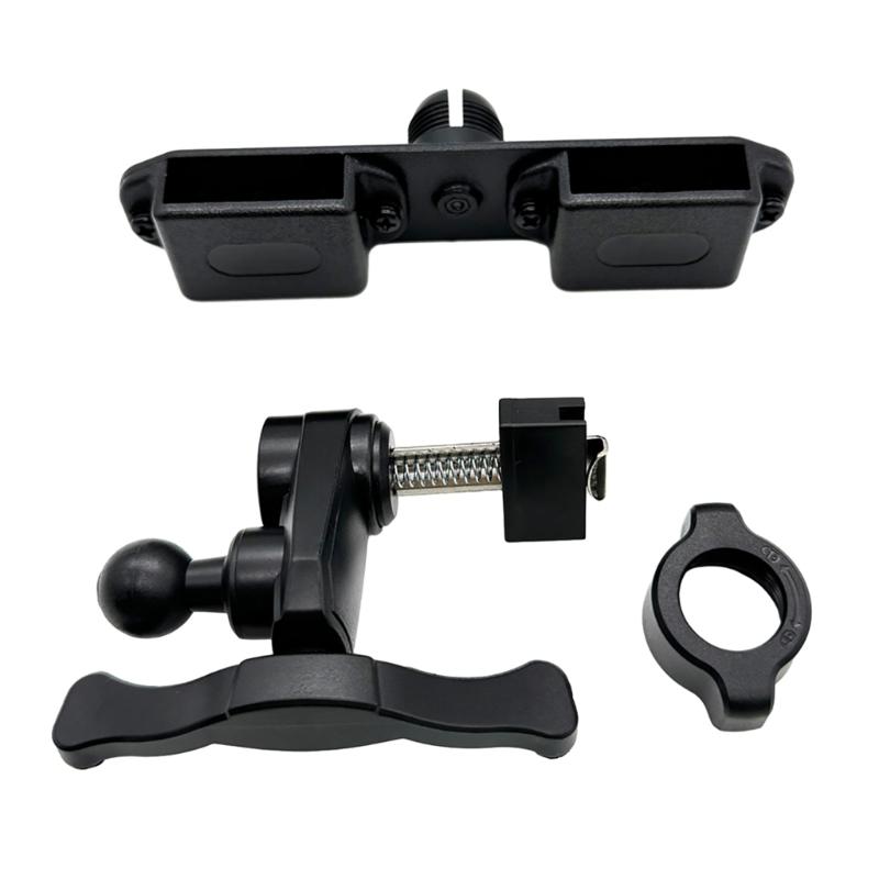 

Автомобильный держатель для двух радиостанций Универсальное крепление для автомобиля Подставка Кронштейн для раций для устройств связи