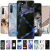 Pro Oppo Find X2 Lite Pouzdro Kryt Pro OPPO Find X2 Neo Para Mramorové Měkké Černé Silikonové Pouzdro Na Telefon Pro Oppo FindX2 X2 PRO Fundas