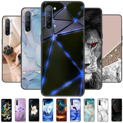 Für Oppo Find X2 Lite Hülle Abdeckung Für OPPO Find X2 Neo Para Marmor Weiches Schwarzes Silikon Handyhülle Für Oppo FindX2 X2 PRO Fundas