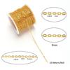 Jewelry Making Components 1Roll O Shape Cross Chains 10 Meters DIY Stainless Steel Chain 2mm DIY Collarbone Chain Bracelet For
