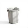 Trash Can, Large Capacity, Kitchen, Bathroom, Modern Design Glacier Gray 1 Pack