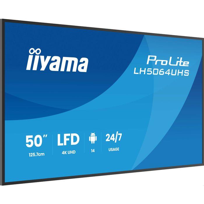 IIYAMA 75', 4K UHD, painel VA,
