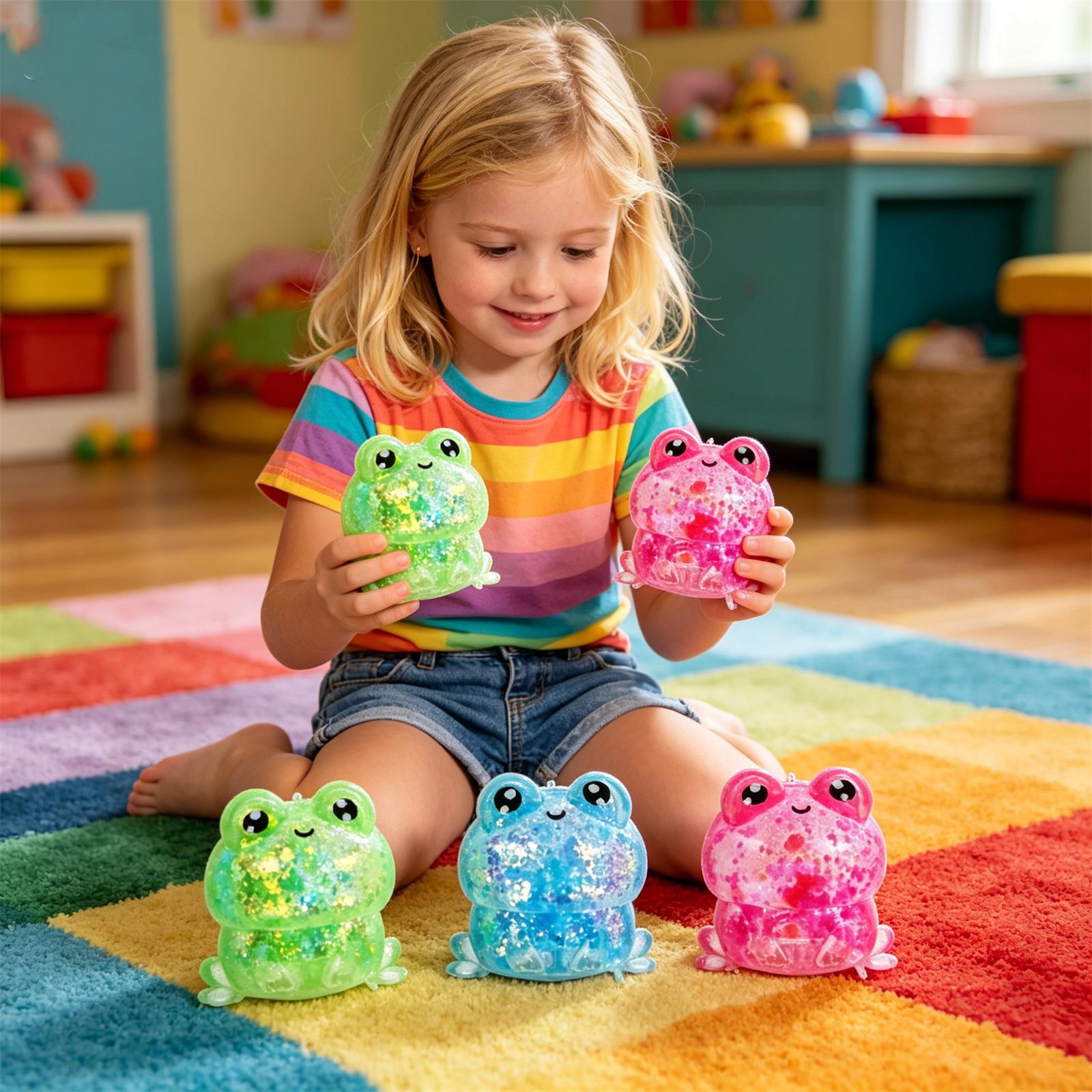 

Милая Маленькая Игрушка для Снятия Стресса, Устройство для Снятия Стресса, Мячик-Антистресс (Случайный цвет) One Size