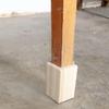 Solid Wood Furniture Leg Lift Table Risers Crib Raising Pad Floor Protector Sofa Feet Pad  Table