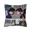 Heated Rivalry Pillowcase Printed Fabric Cushion Cover Decor  Pillow Case Cover Home Zippered cm