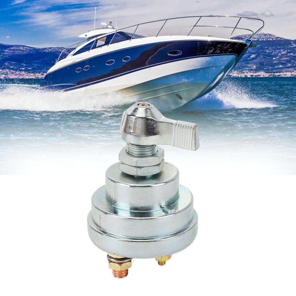 4 Post Master Battery Disconnect Switch Efficient Strong Structure 51-904 for DPST Kill Cut Off Nhra