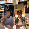 Capa de Celular Rapper 999 J-Juice W-WRLD Para iPhone17,16,15,14,13,12,11 Plus,Pro Max Capa Transparente Macia