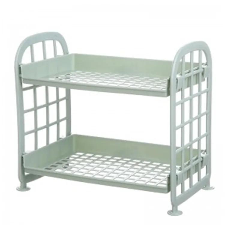 Household Double-layer Detachable Miscellaneous Storage Rack, Small Hollow Desktop Cosmetic Storage Rack