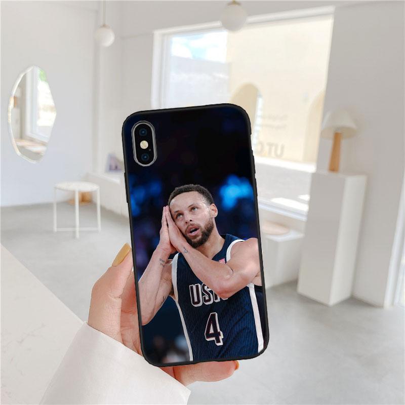 BF23 C-Curry Basketball Star Soft Shell Phone Case for Xiaomi Xiaomi Poco M4 M5 M6 M7 X3 X6 X7 F8 Ultra Pro GT NFC