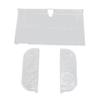 Transparent Case for Switch Dockable Shockproof Scratch Resistant Game Console Back Protective Shell
