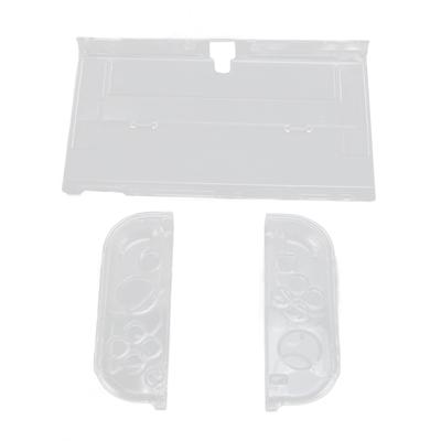 Transparent Case for Switch Dockable Shockproof Scratch Resistant Game Console Back Protective Shell