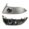 Bandeau de Garniture d'Orifice d'Aération Central pour Tableau de Bord Radio pour Toyota RAV4 2006-2012 Panneau de Tableau de Bord Remplacement Couvercle d'Orifice de Ventilation AC