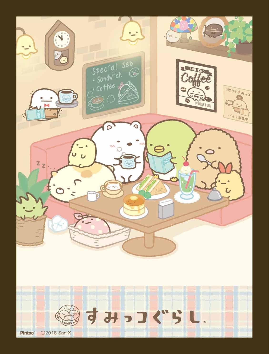 

Пазл ENSKY Sumikkogurashi Cafe Sumikko x Mame, 150 предметов, пазл 7,6 10,2 см MA-20