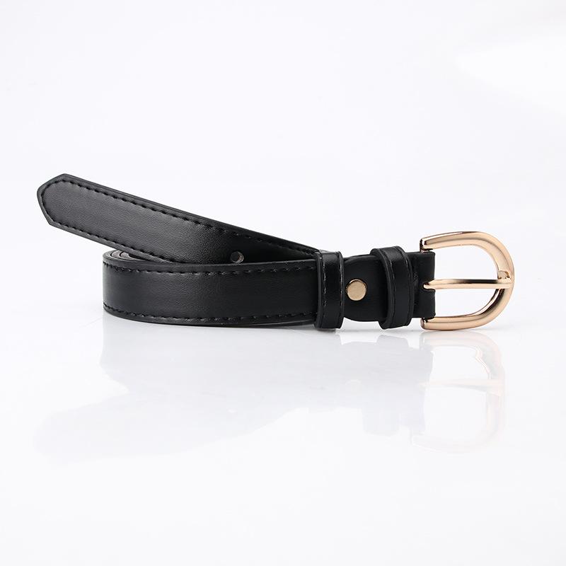 Women's Fashionable and Simple Needle-buckle Faux Leather Pu Belt, Trendy Women's Casual Jeans Belt, Women's Waist Belt