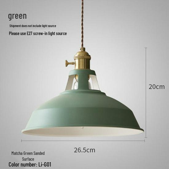 Black Wrought Iron Loft Retro Industrial Pendant Lamp for Bars, Restaurants, and Coffee Shops