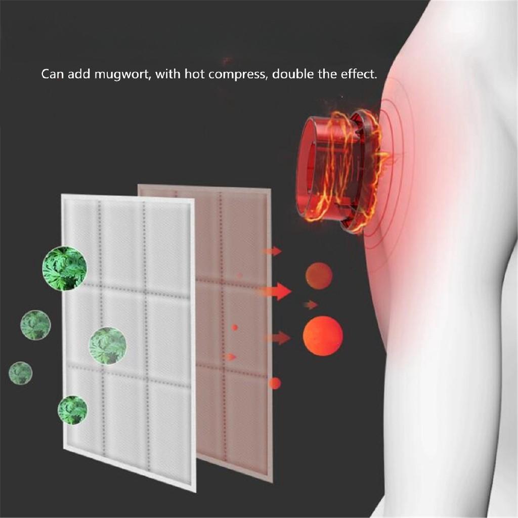 Handheld Electric Vibrating Neck Back Massager Relax Body Foot Nursing Device Multifunctional Hammer Massager